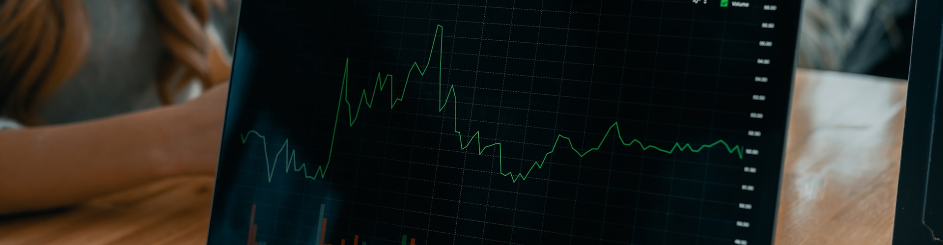 Graphique d'analyse financière